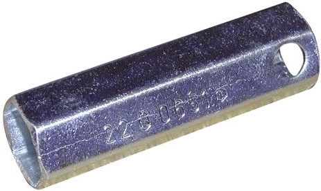 Clé à douille tubulaire 10 mm galvanisée