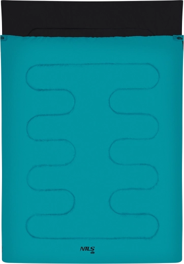 Sac de couchage couverture double NILS Camp bleu