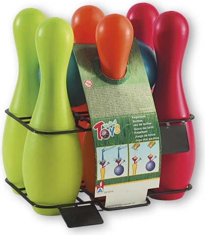 Ensemble de bowling Androni remplissable avec eau ou sable, 27 cm