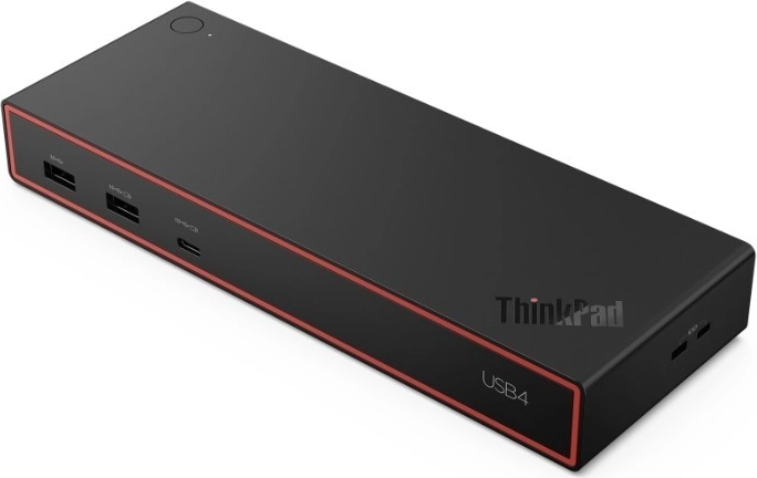 Station d’accueil Lenovo ThinkPad USB4 Dock 5000 avec adaptateur 135 W