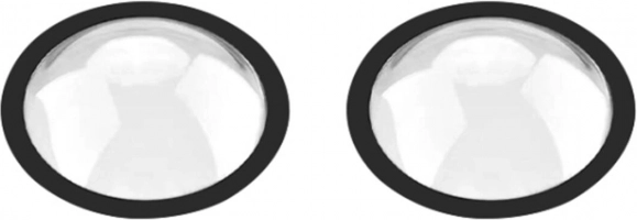 Capuchon de protection d’objectif PULUZ pour INSTA360 ONE RS 1-Inch 360 Edition