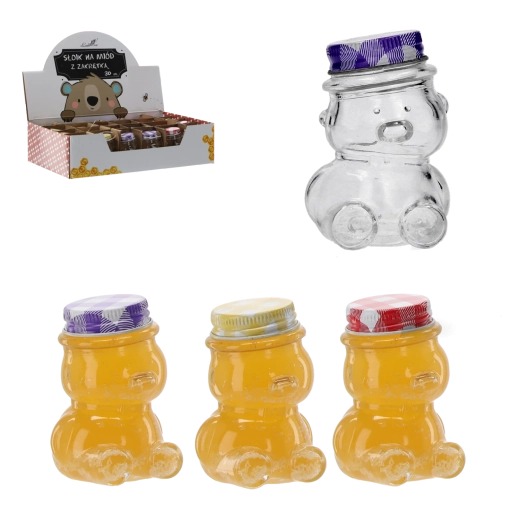 Bocal ourson avec couvercle à vis 30 ml