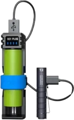 Chargeur d’accumulateurs et powerbank USB‑C Xtar SC1 Plus - 1 pièce