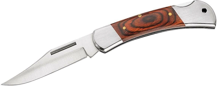 Couteau de poche classique avec bois Pakka 8,5 cm