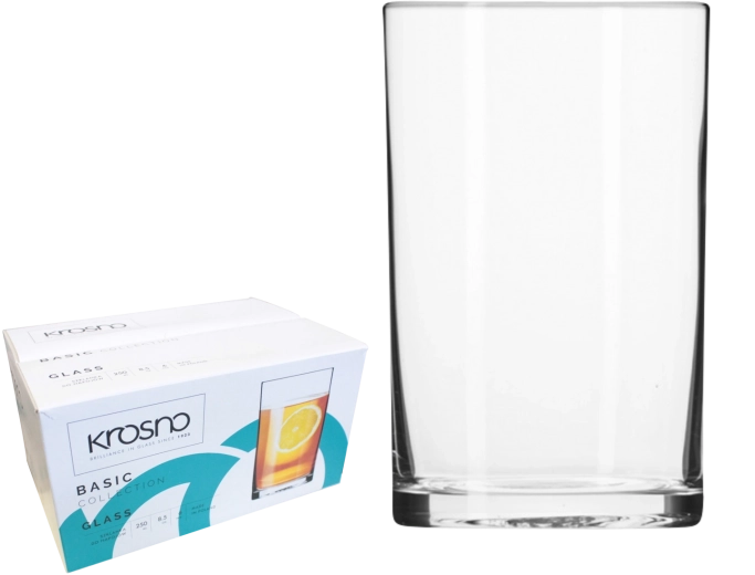 Krosno Basic lot de 6 verres 250 ml
