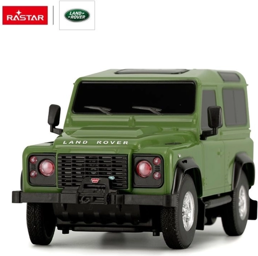 Land Rover Defender radiocommandé R/C à l'échelle 1:24 – Vert