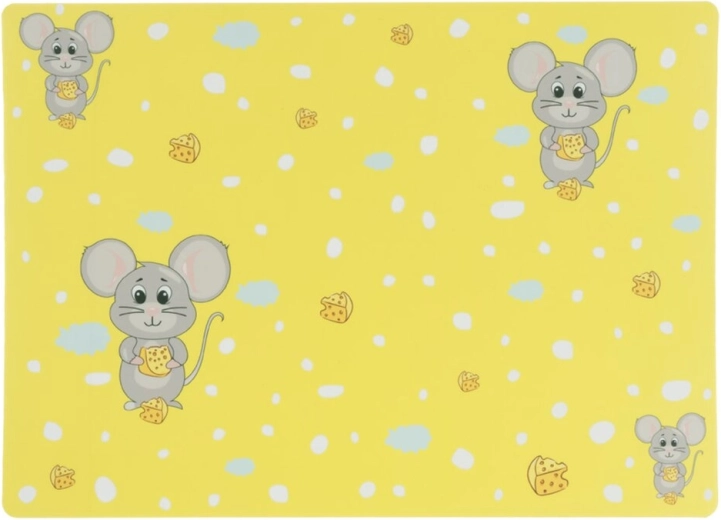 Set de table enfant souris 35 × 25 cm