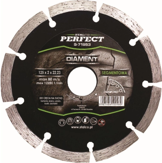 Disque segmenté diamant 115 mm STALCO
