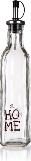Bouteille à huile en verre 500 ml Home