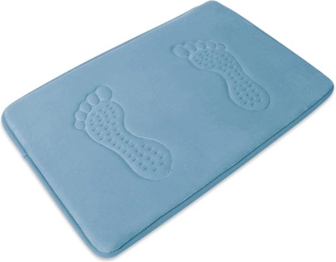 Tapis de bain Toro 50 × 80 cm bleu clair