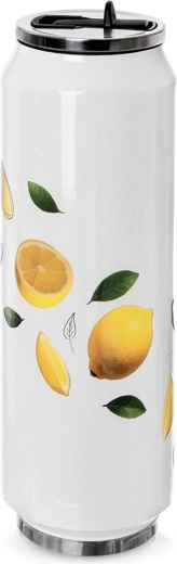 Thermos en forme de canette avec citrons 700 ml