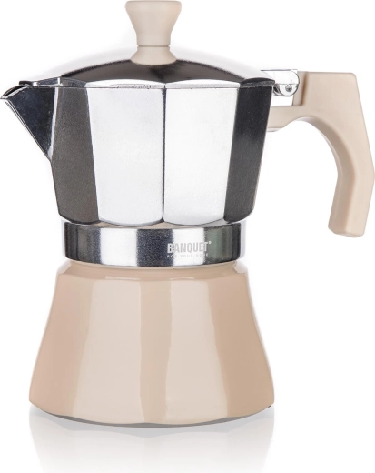 Cafetière moka CAMPI 6 tasses – ivoire