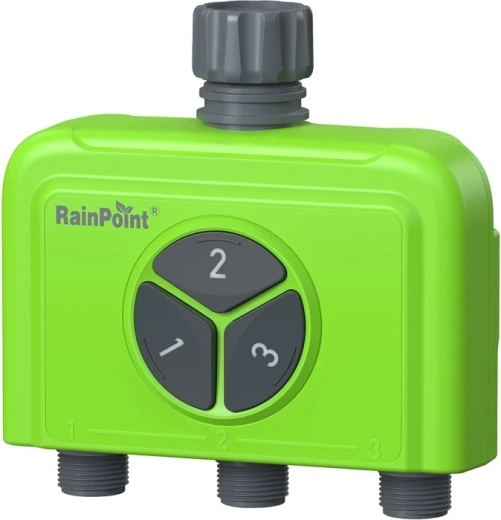 Programmateur d’arrosage Wi‑Fi à 3 zones RainPoint - 1 pièce