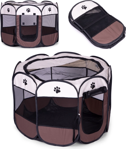 Parc textile pliant pour chiens et chats PETSI