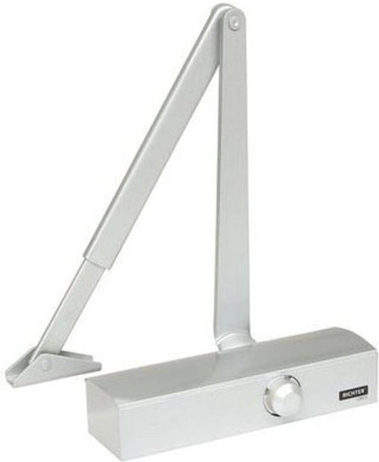 Ferme-porte RICHTER RZ.903 pour 30–65 kg, argent, résistance au feu