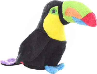 Toucan en peluche 15 cm