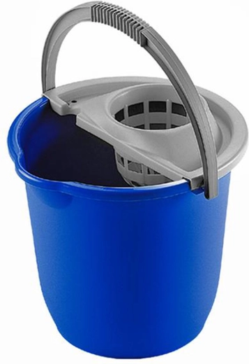 Seau en plastique avec essoreuse 12 l Heidrun