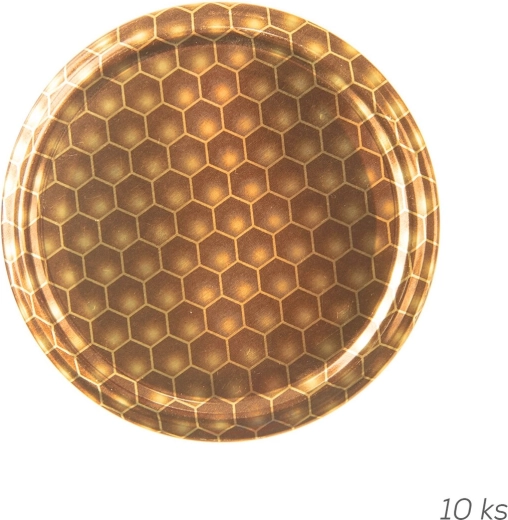 Couvercle Twist 82 avec motif nid d’abeilles, 10 pcs