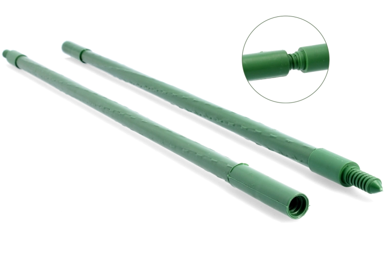 Tuteur vissé revêtu pour plantes 60 cm, diamètre 11 mm