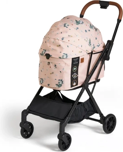 Poussette pour chats et chiens FikaGO Arctic Flower