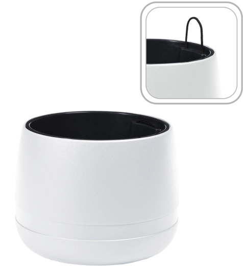 Pot de fleurs Koma Waza 42 cm blanc