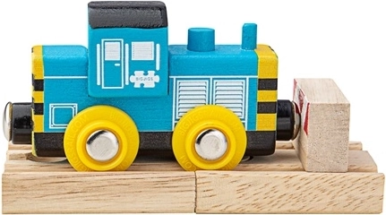 Bigjigs Rail locomotive de manœuvre diesel en bois classe 7