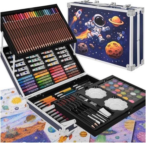Maaleo coffret artistique en mallette – astronaute