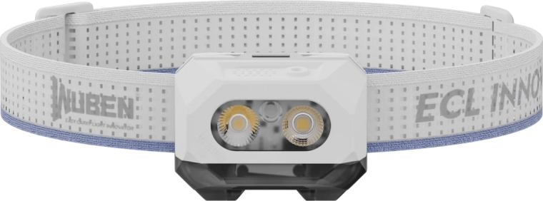 Lampe frontale Wuben H4, 800 lm, rechargeable et AAA, IP68