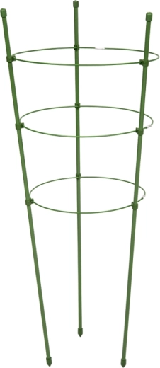 Tuteur annulaire pour plantes 60 cm, 3 anneaux