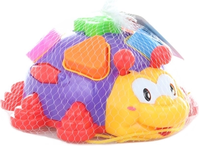 Puzzle à encastrer en bois Coccinelle pour enfants dès 18 mois