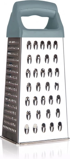 Râpe pyramidale inox 21 cm avec poignée en plastique OLIVE CULINARIA
