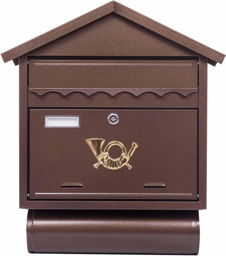 Boîte aux lettres avec tube JAD ST 102 bronze ancien