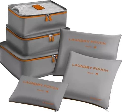 Organisateurs de voyage pour valise Trizand – set de 6 pcs