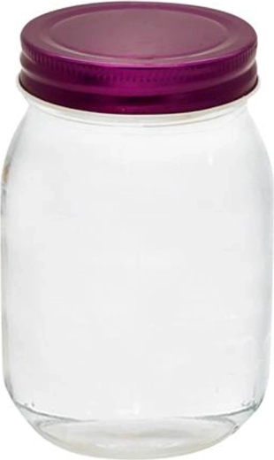 Bocal de stérilisation avec couvercle TORO 500 ml