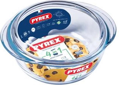 Plat à gratin en verre avec couvercle PYREX 1,3 l