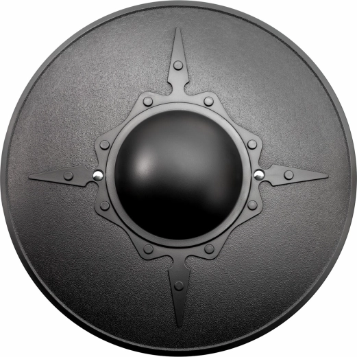 Bouclier d’entraînement Soldier’s Targe 48,3 cm – polypropylène noir