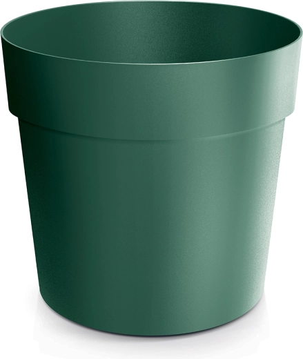 Pot de fleurs Grower 17,9 cm vert – pot en plastique résistant pour intérieur et extérieur