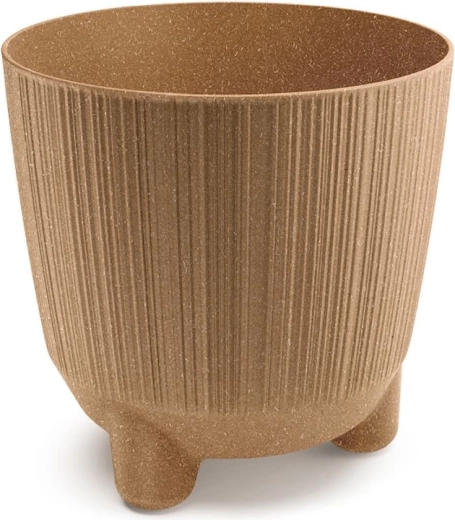 Cache-pot Ryfo Eco Wood 19,5 cm couleur naturo