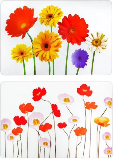 Set de table en plastique Toro à motif floral 28 × 43 cm