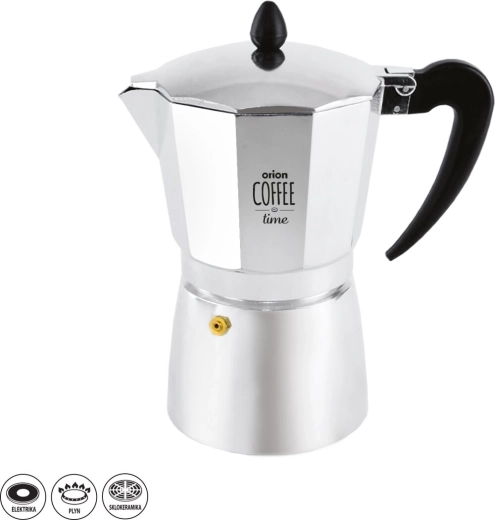 Cafetière moka Orion Coffee time 0,3 l