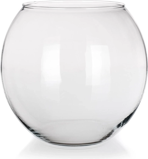 Vase ronde en verre Globe 21,5 cm