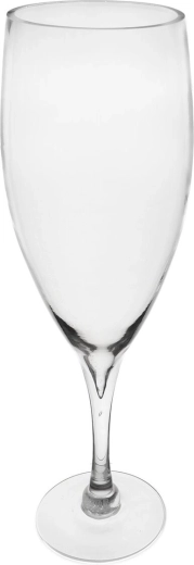 Grand vase en verre transparent « Vino » – 50 cm