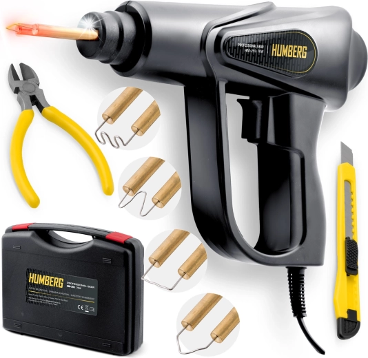 Soudeuse de plastiques 70 W HUMBERG HM-293 dans une mallette