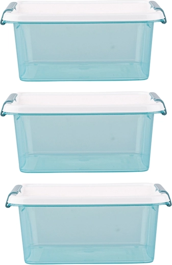 Arcticline lot de 3 boîtes alimentaires carrées 0,85 l