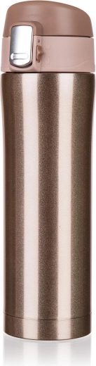 Thermos de voyage en inox 0,43 l – doré métallique BODO