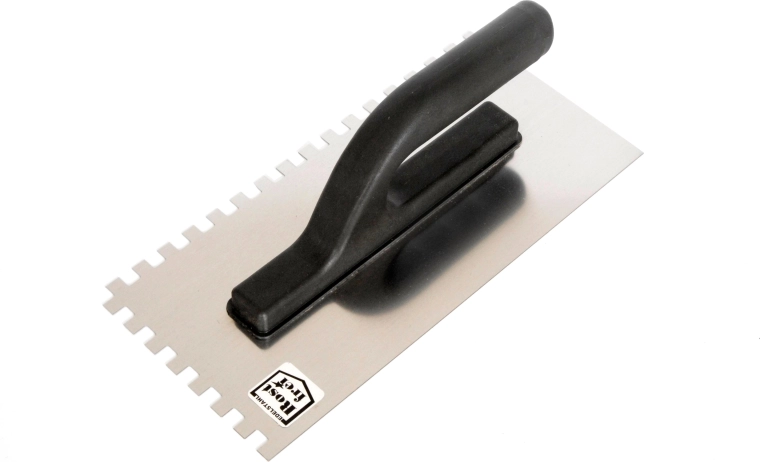 Taloche crantée inox 280 × 130 mm, dents 4 mm FESTA