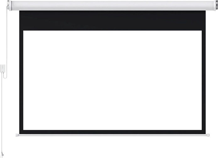 Écran de projection électrique BlitzWolf 100" mural/plafond BW‑VS13