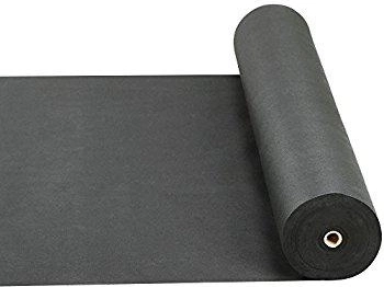 Toile de paillage non tissée 0,9 × 100 m, 50 g/m², noire