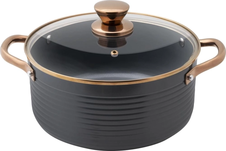Casserole Lamart Orro avec couvercle, 24 cm
