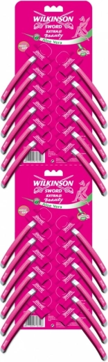 Rasoirs jetables WILKINSON Extra2 Beauty Strip – 24 pcs (prix par 1 pc)